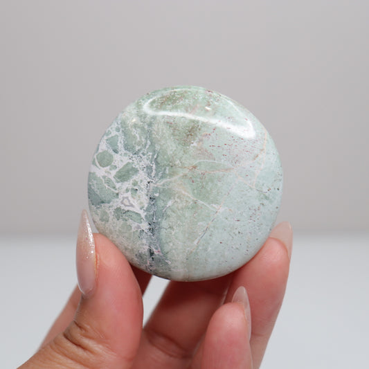 Green Sardonyx Flat Stone | 88