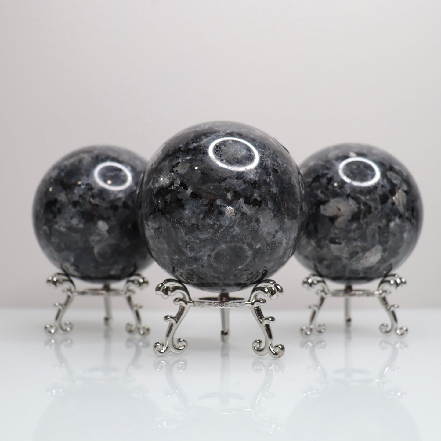 Larvikite Spheres