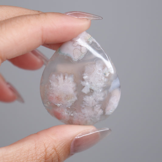 Flower Agate Cab | 6