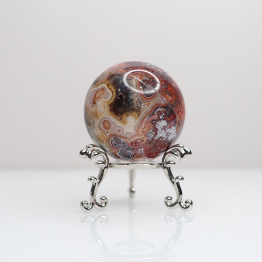Mexican Lace Agate Sphere | 12