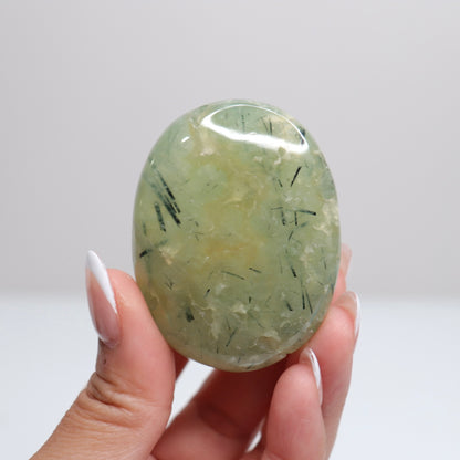 Prehnite Palm Stone 6
