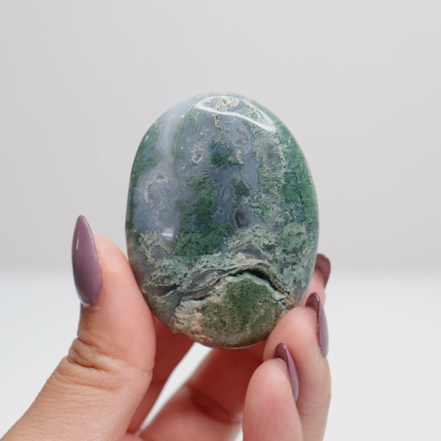 Moss Agate Palms Stone 36