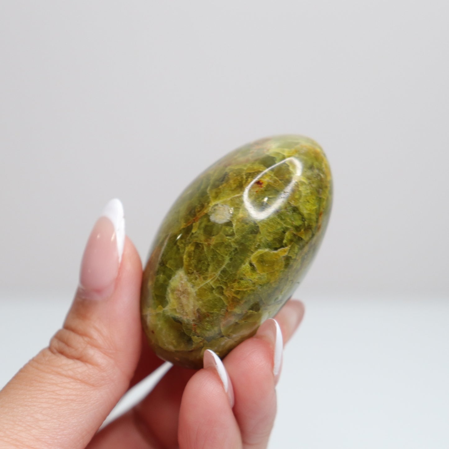 Green Opal Palm Stone 47