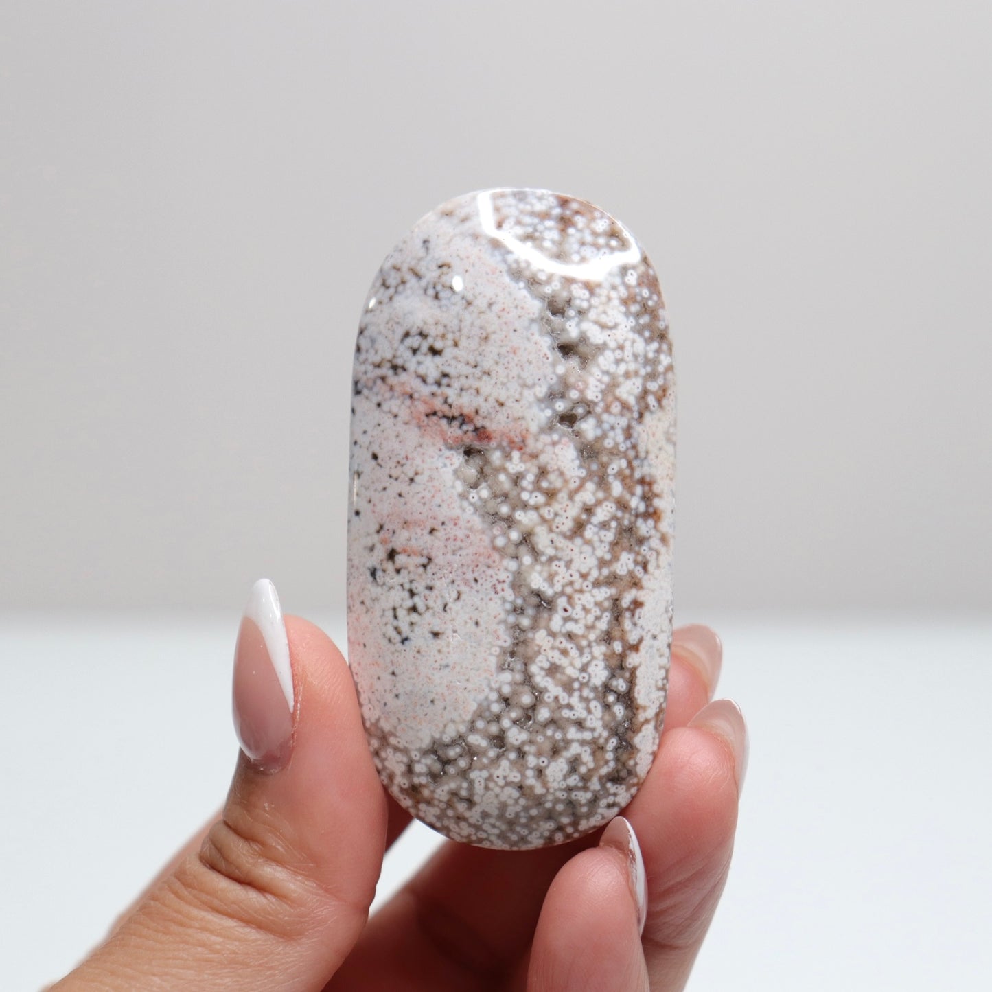Sea Jasper Palm Stone | 8