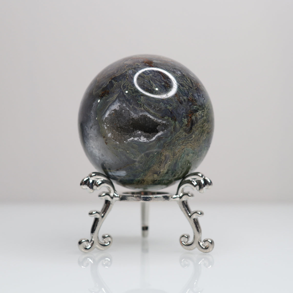 Moss Agate Sphere | 6