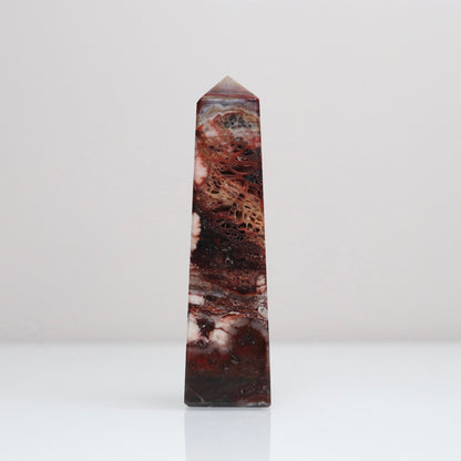 Mexican Lace Agate Tower 118