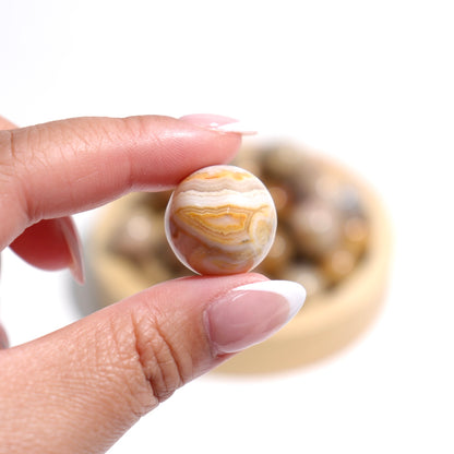 Crazy Lace Agate Mini Spheres