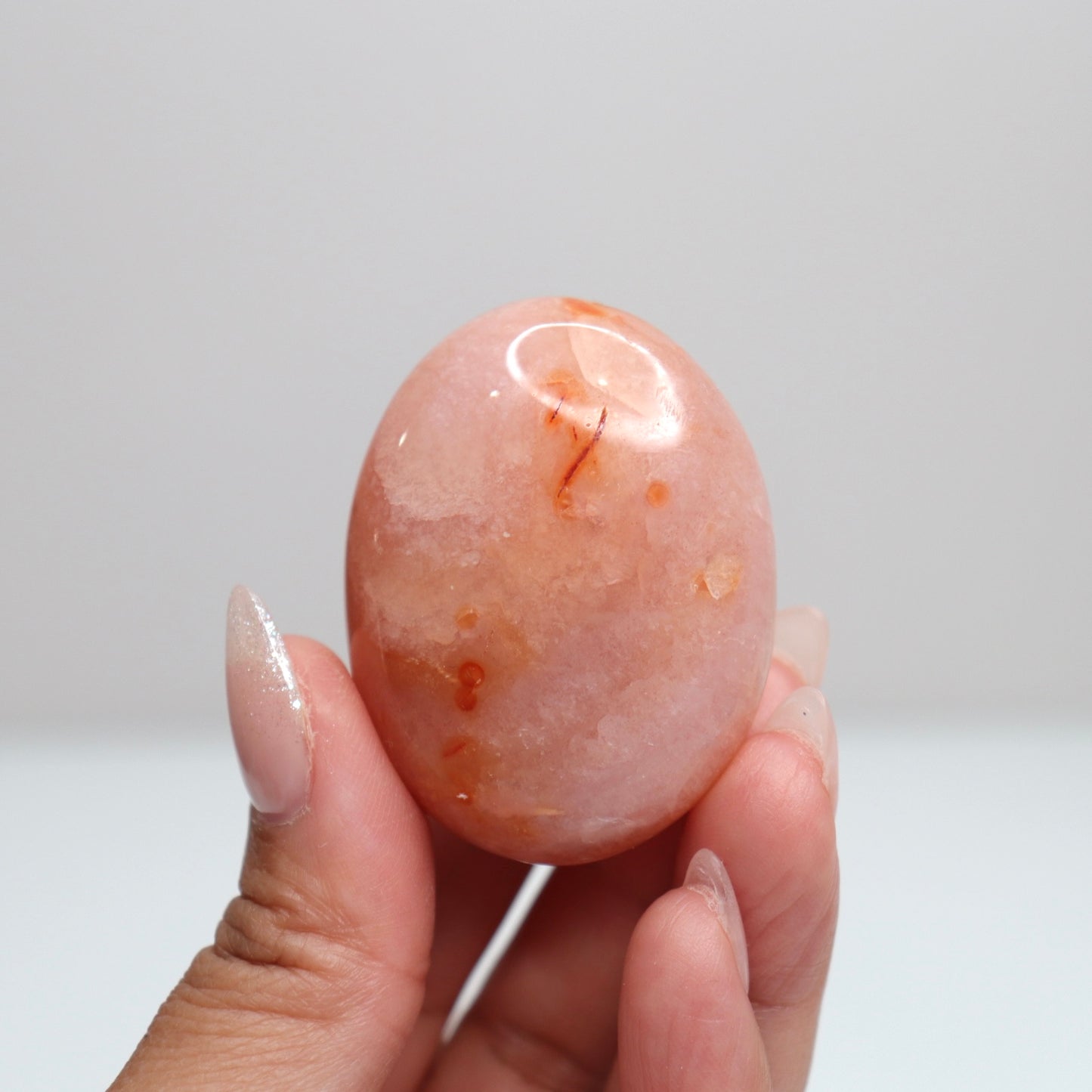 Carnelian Palm Stone 84