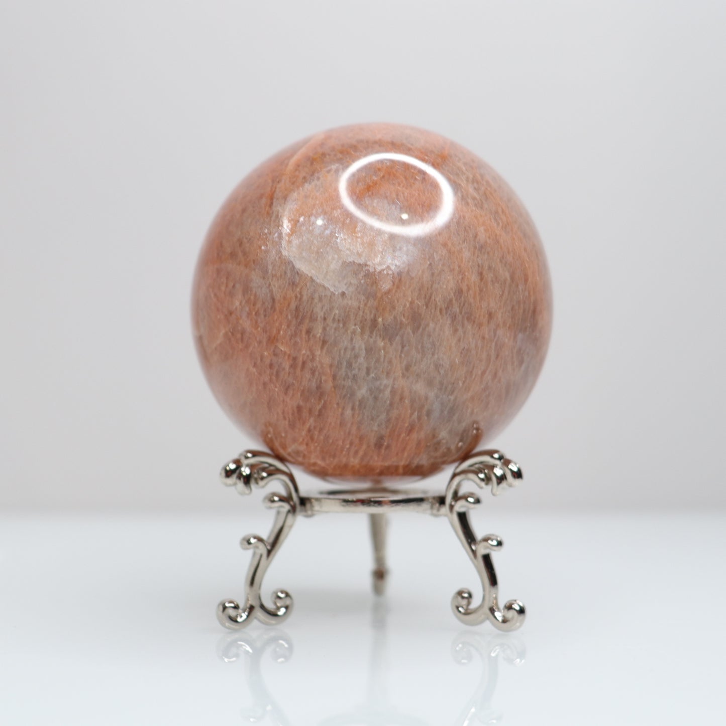 Peach Moonstone Sphere | 56