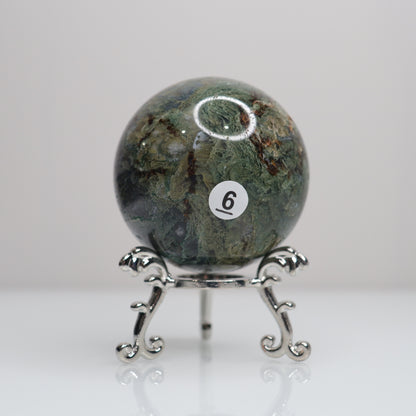 Moss Agate Sphere | 6