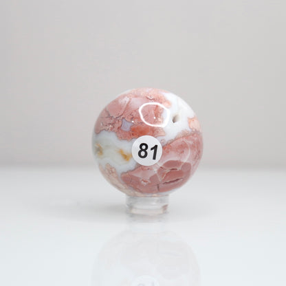 Pink Agate Sphere | 81