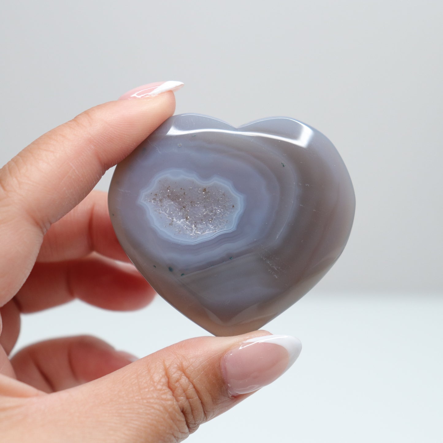 Druzy Agate Heart | 11