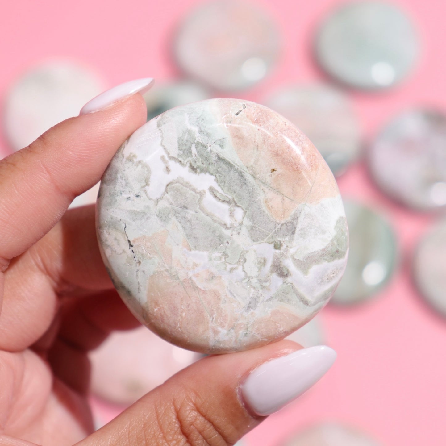 Unicorn Jasper Flat Stones
