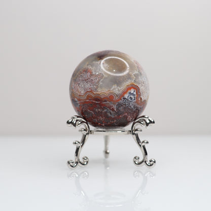 Mexican Lace Agate Sphere | 12