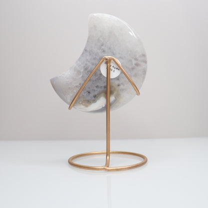 Druzy Agate Moon | S