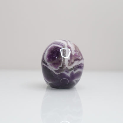 Chevron Amethyst Skull