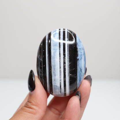 Blue Opal Palm Stone 44