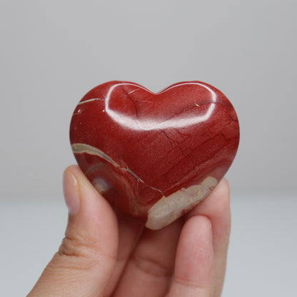Red Jasper Heart | A