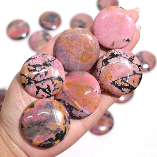 Rhodonite Flat Stones