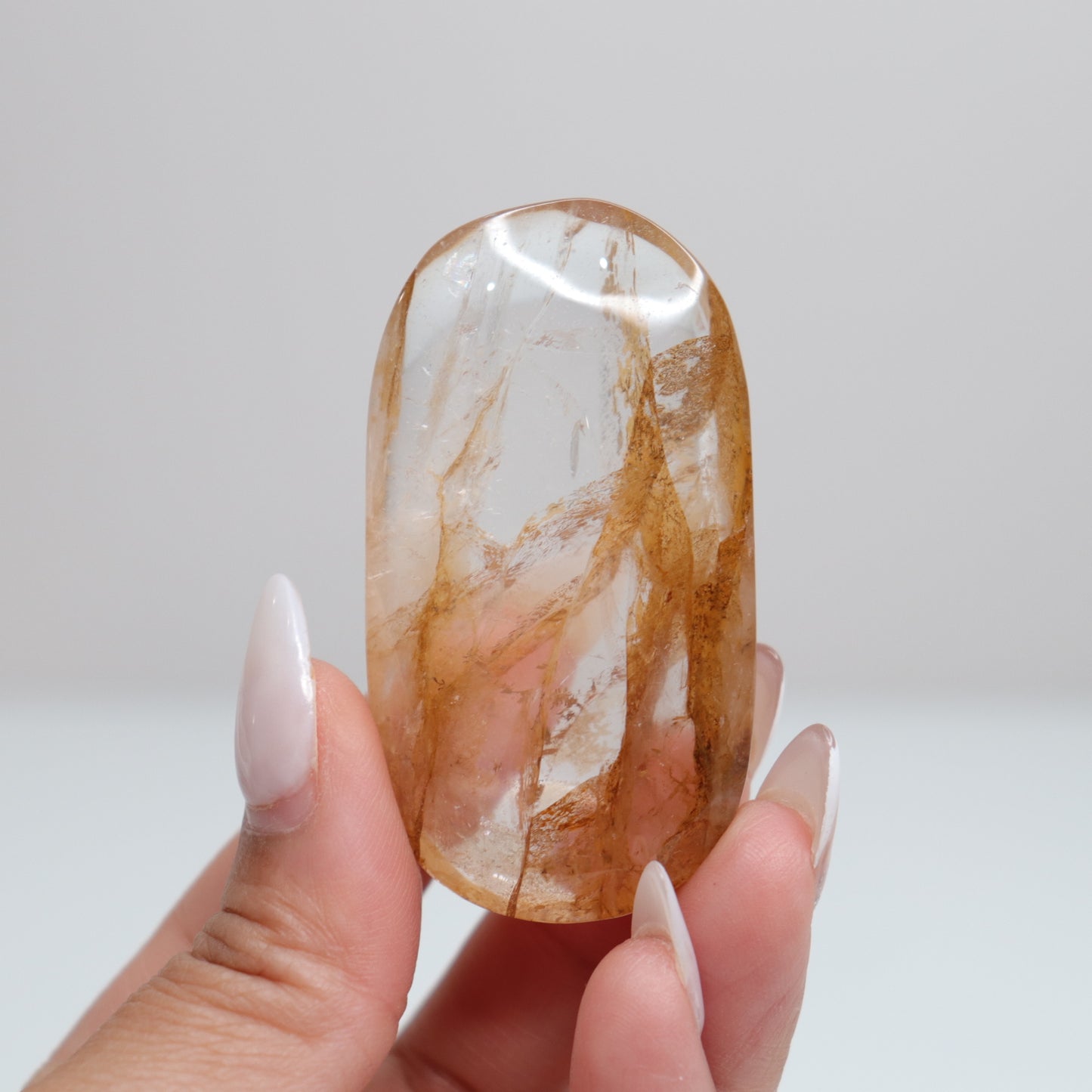 Golden Healer Palm Stone 13