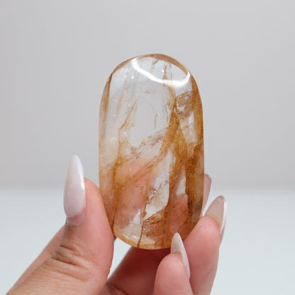 Golden Healer Palm Stone 13