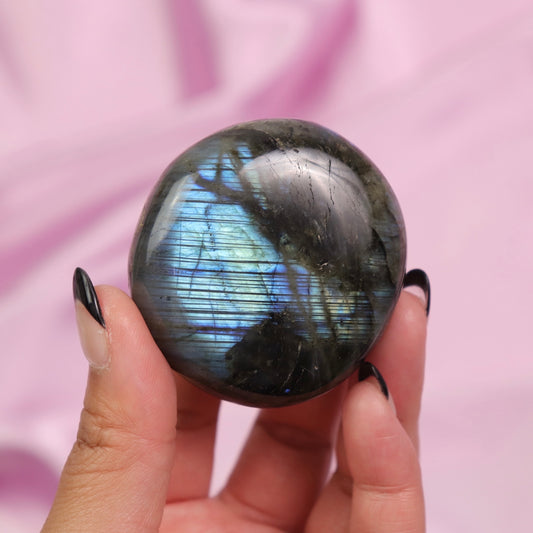 Labradorite Palm Stone | 9