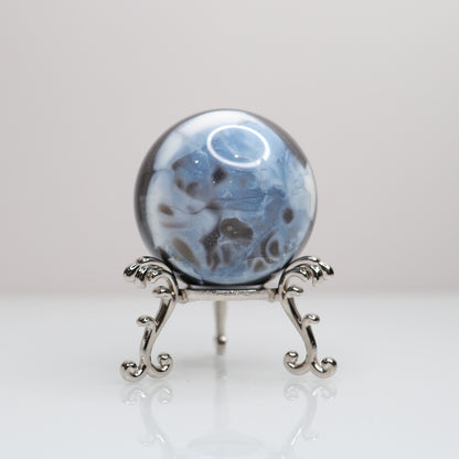 Blue Opal Sphere 9