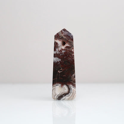 Mexican Lace Agate Tower 111