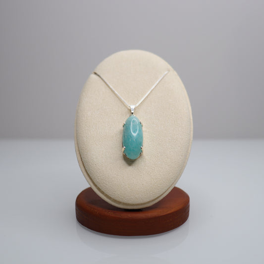 Sterling Silver Amazonite Necklace | 2