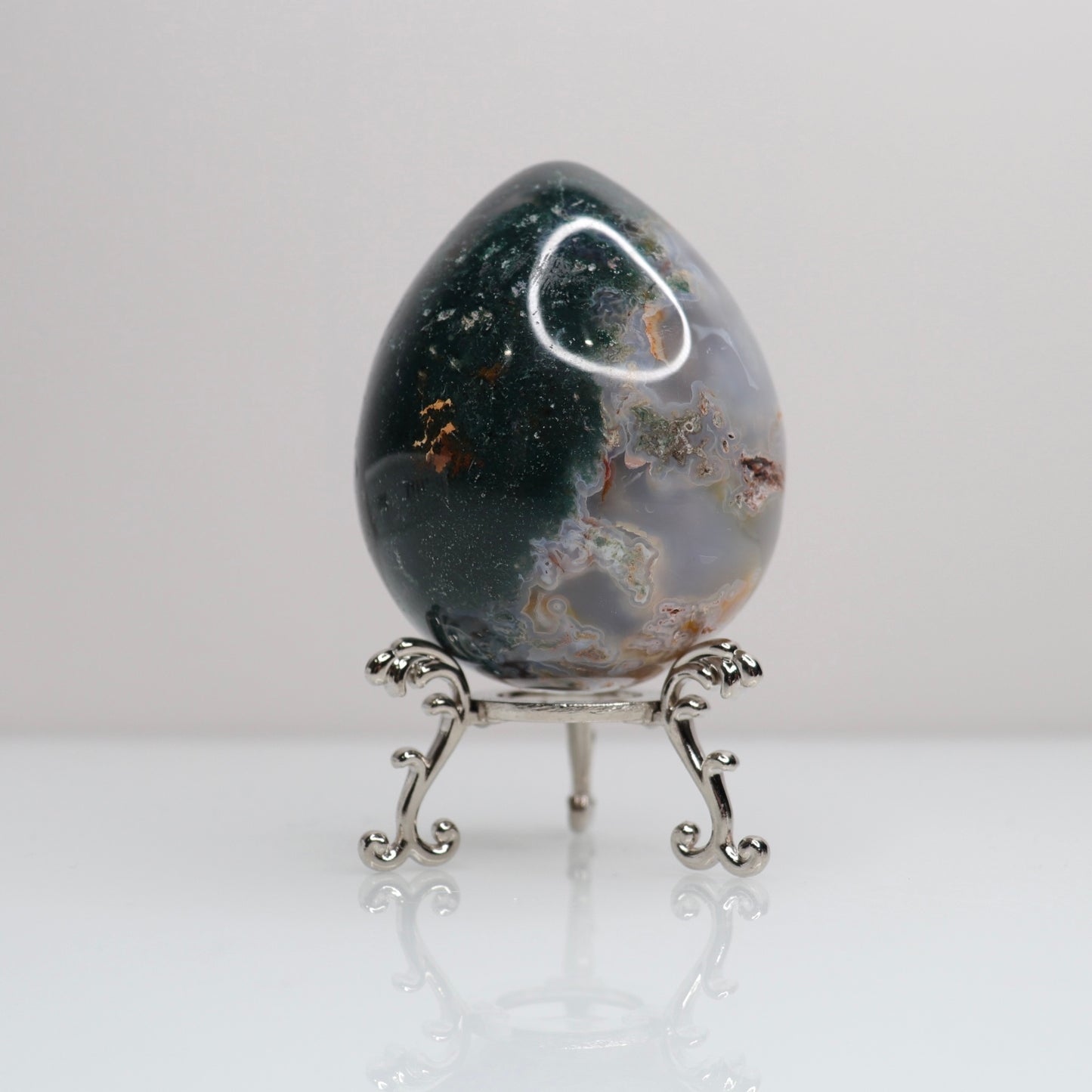 Moss Agate Egg | 27