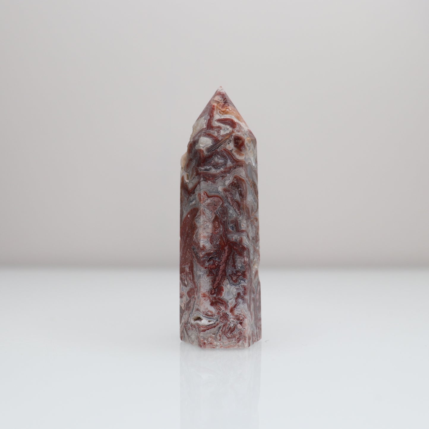 Crazy Lace Agate Tower 8