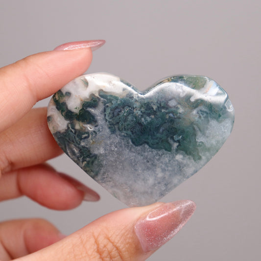 Moss Agate Heart | 3