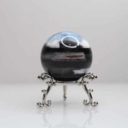 Blue Opal Sphere 9
