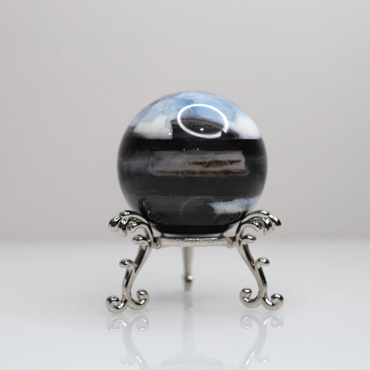 Blue Opal Sphere 9