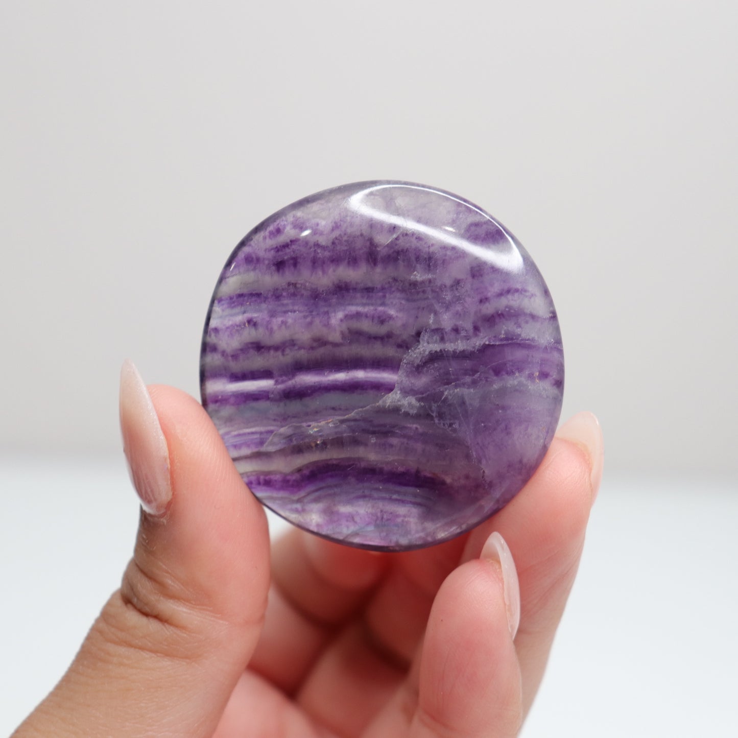 Fluorite Flat Stone | 59
