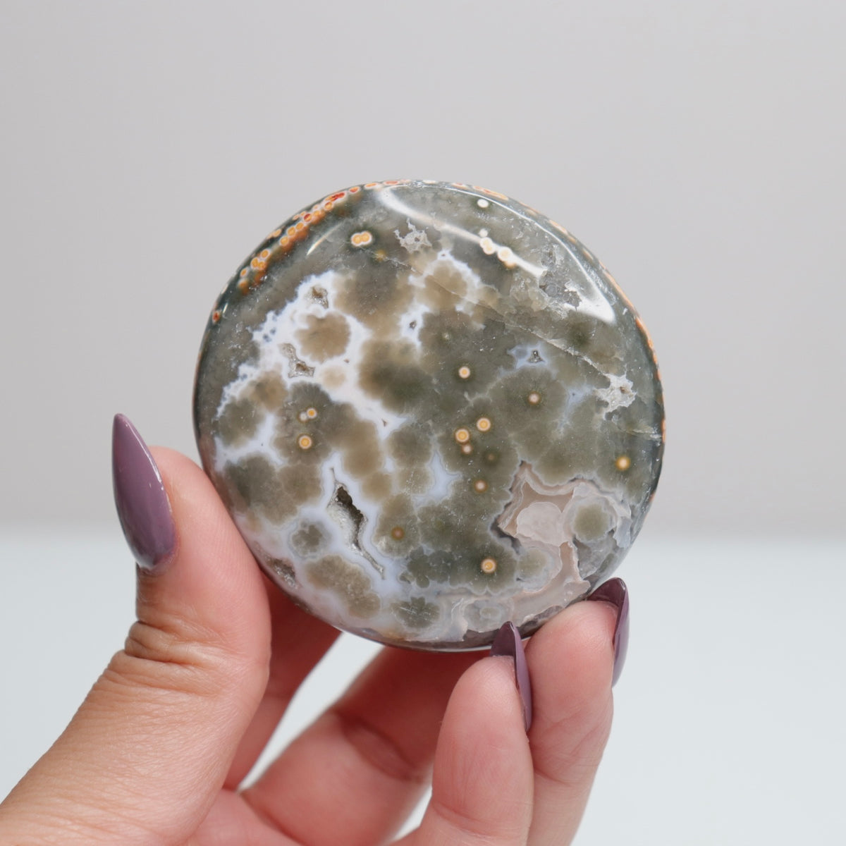 Ocean Jasper Palm Stone 121