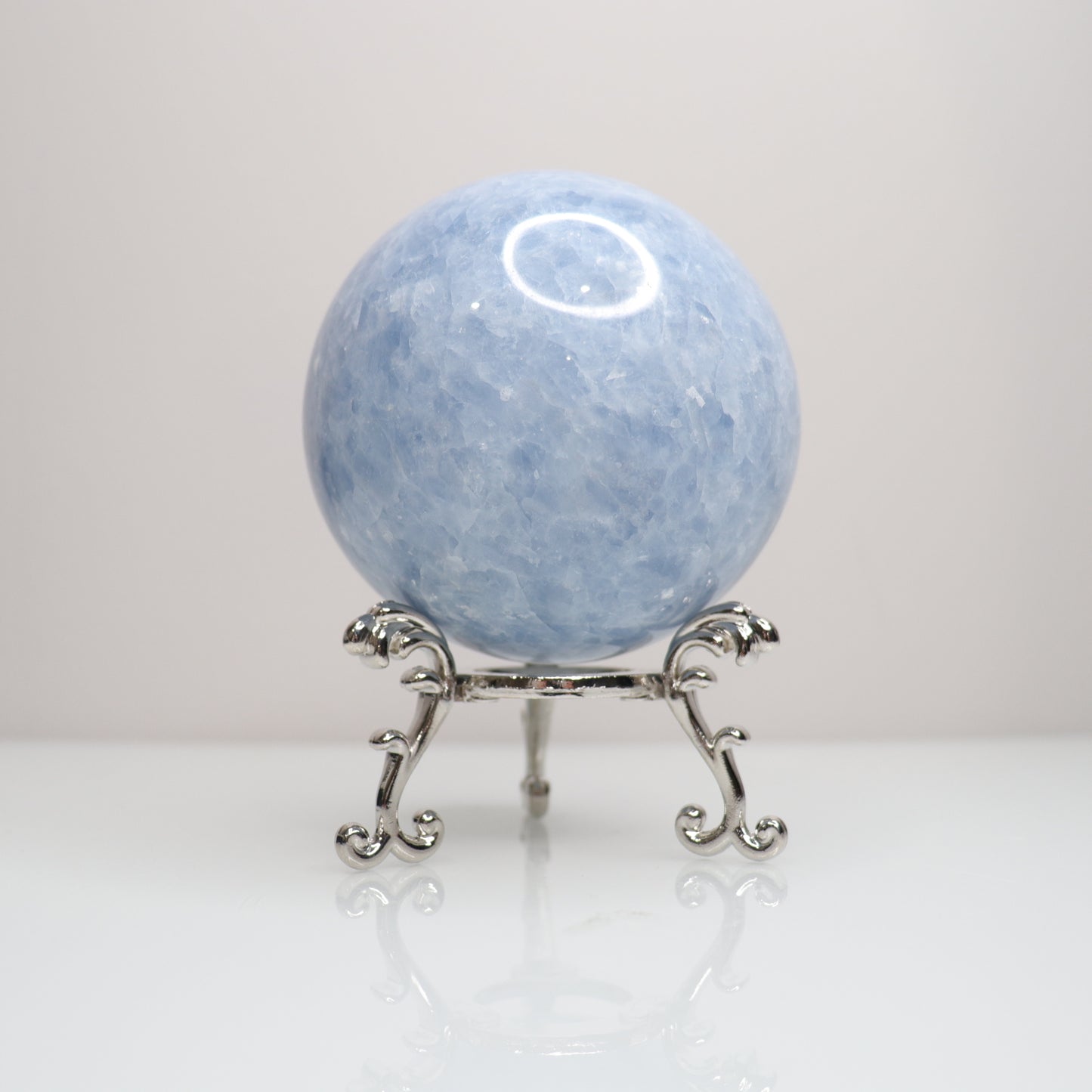 Blue Calcite Sphere