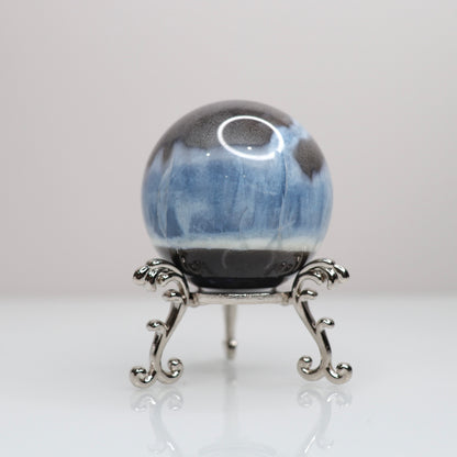 Blue Opal Sphere 8