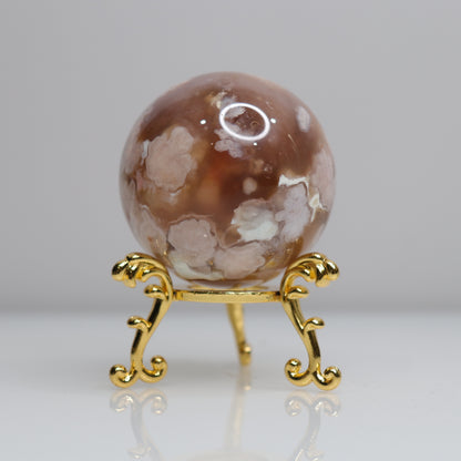 Flower Agate Sphere | 2