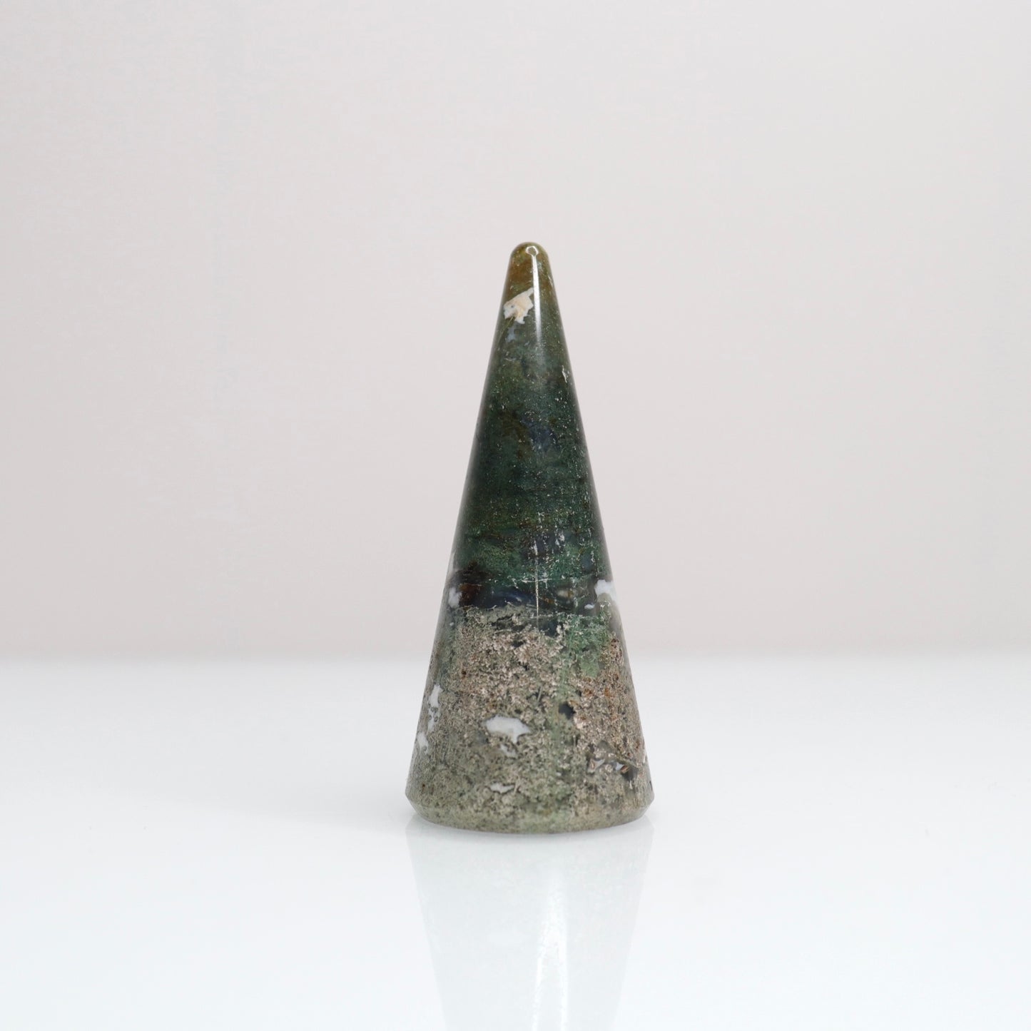 Moss Agate Ring Holder 8