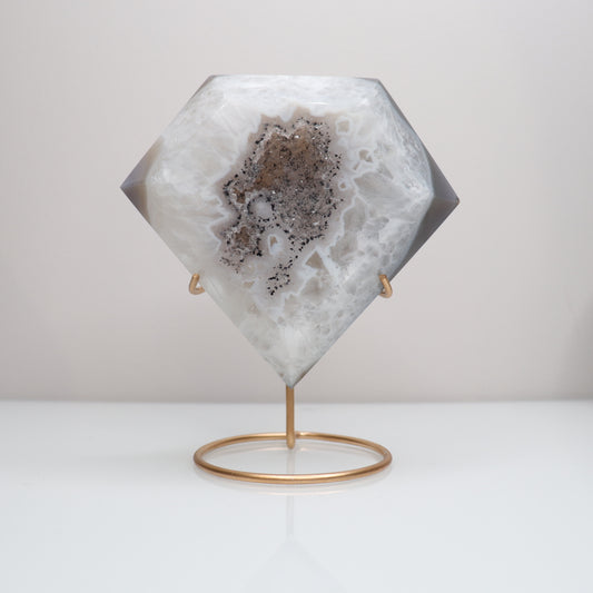 Druzy Agate Diamond | 1