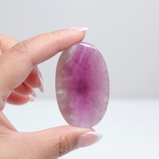 Fluorite Palm Stone | 30