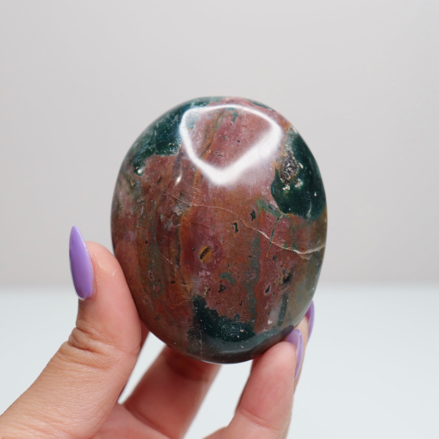 Ocean Jasper Palm Stone | 46