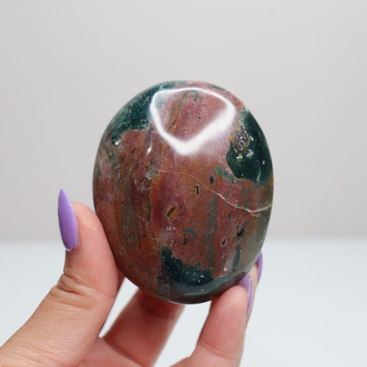 Ocean Jasper Palm Stone | 46