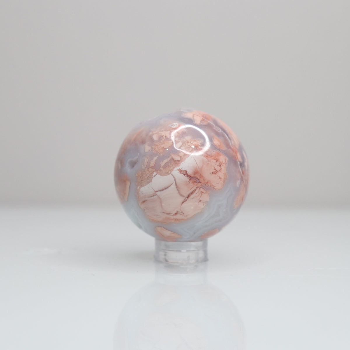 Pink Agate Sphere | 87*