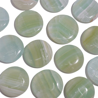 Pistachio Calcite Flat Stones