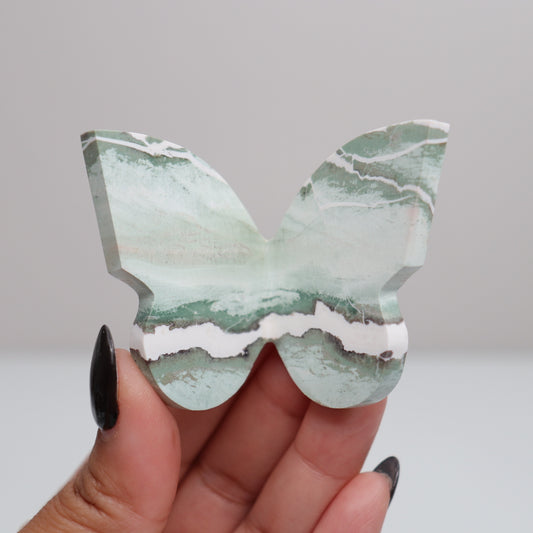 Green Sardonyx Butterly 6