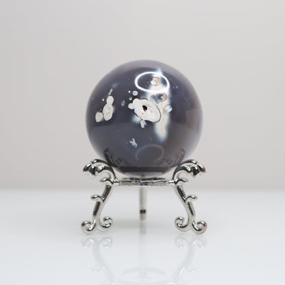 Orca Agate Sphere | 42