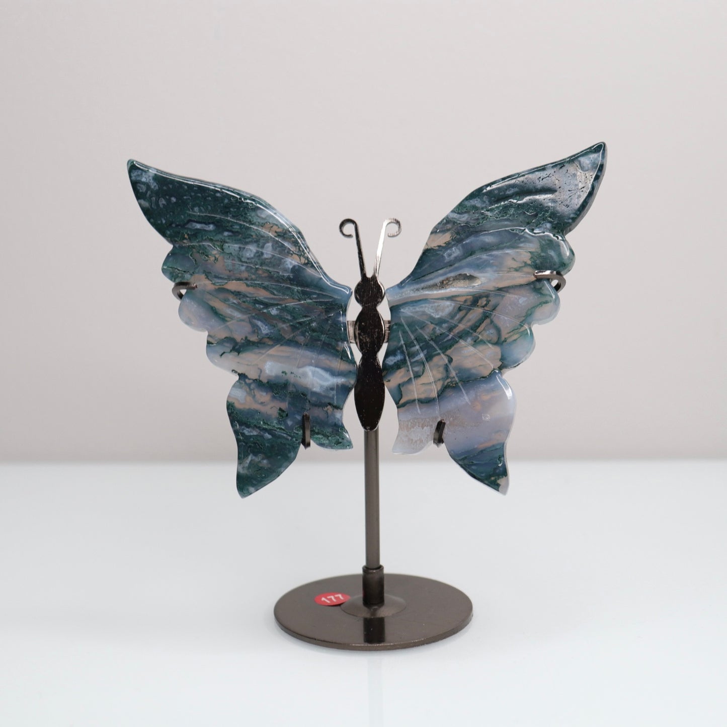 Moss Agate Butterfly | 177