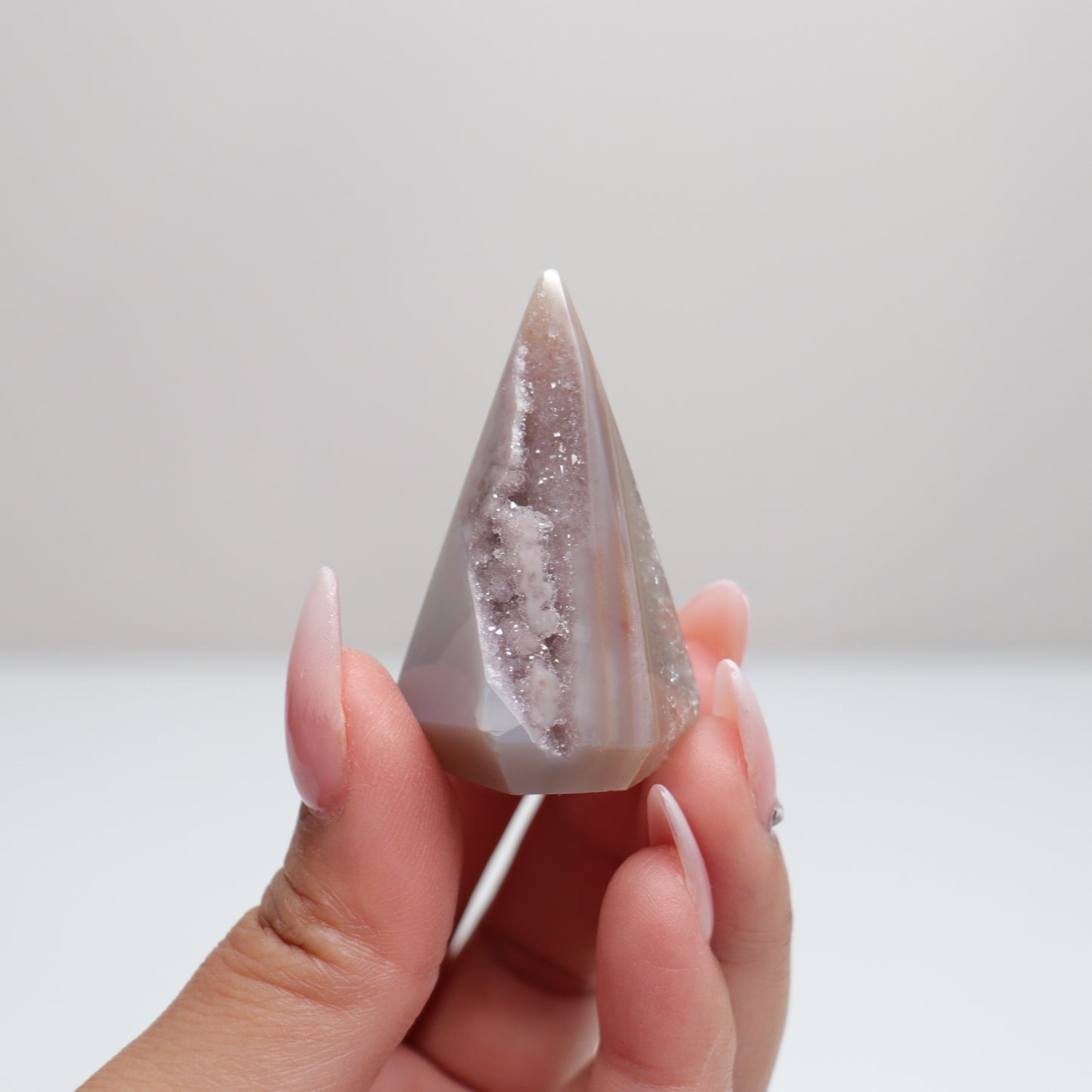 Druzy Agate Diamond 108